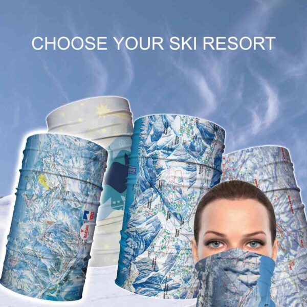 CHOOSE choose your ski piste map on a snood