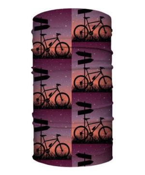 bike on a starry background