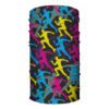 black runner camouflage neck gaiter can be personalised